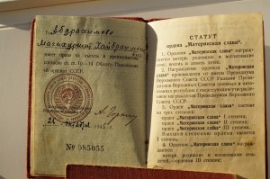 Комплект Мать-Героиня на ранних доках