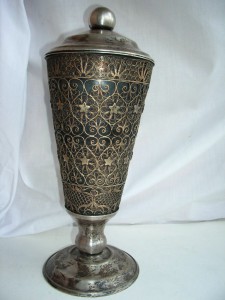 Кубок. 1953 г. Филигрань(скань).