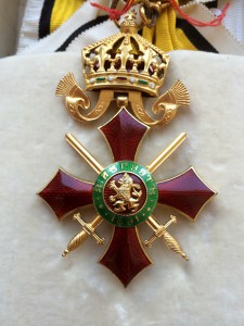 Болгария - Комплект 1-й степени Орден за военные заслуги