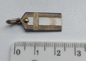 Жетон - погон Тифлисского юнкерского училища