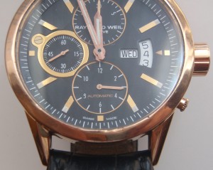 Золотые часы Raymond Weil Freelancer 17740-G-20001