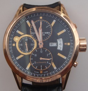 Золотые часы Raymond Weil Freelancer 17740-G-20001