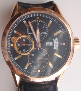 Золотые часы Raymond Weil Freelancer 17740-G-20001