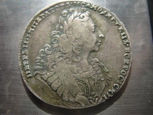 1 рубль 1729 г.