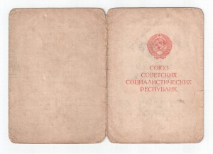 Вена с документом