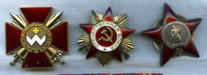 К-т  две Отваги , КЗ, ОПП (серебро) и много документов.