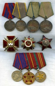 К-т  две Отваги , КЗ, ОПП (серебро) и много документов.