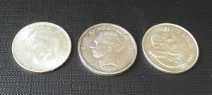 серебро - Румыния, Белгия, Ю. Африка