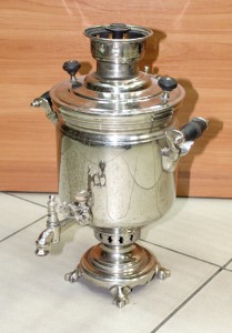 Самовар ТУЛА - деревяные ручки