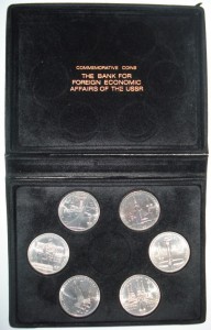 Олимпиада - 80 в футляре /медно-никель, АЦ/