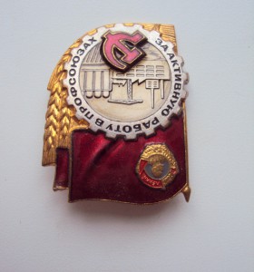 Два РАЗНЫХ (!) знака ЗА АКТИВНУЮ РАБОТУ В ПРОФСОЮЗАХ.