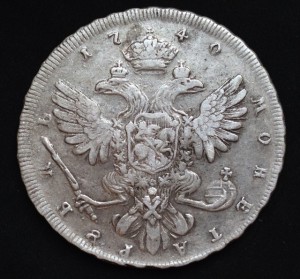 Рубль 1740