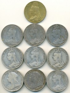 10 КРОН ____ 2 вида ____ Великобритания