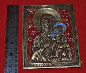 Пластика Смоленская БМ - 9 х 12 см  Две эмали