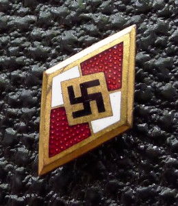 Золотой Почетный членский знак HJ , Стрелок DJ/HJ, DSB,SA