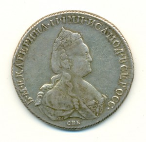 Рубль 1785