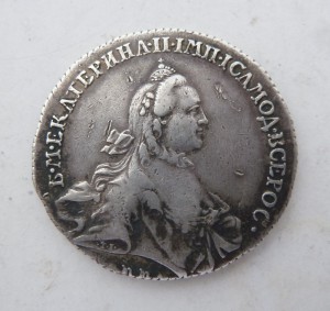 Рубль 1764