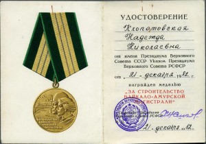 Док БАМ (2). фикс. - 1 т.р.
