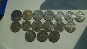 Полный набор юбилейки ссср 64 монеты