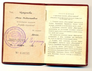 Мать-героиня №28088 На доке 2064