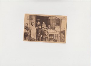 posted postal cards of a period of First World War 1914-1918