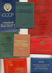 Разные доки и грамоты профессора, членкора Махорина (2094)