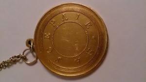 Медаль "За Усердие" А-3 шейная в золоте