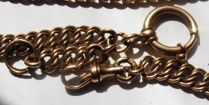 Золотая цепь к часам