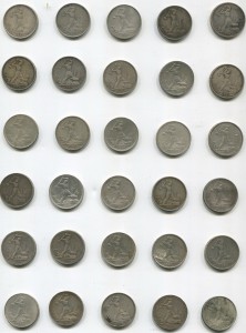 30 полтиников 1924-26 по 350 руб