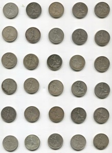 30 полтиников 1924-26 по 390 руб