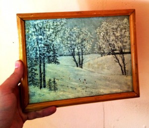 Очень много картин(этюдов). Храмы, берега, пейзажи, церкви..