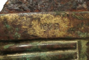 Ручка бронзовая 1832