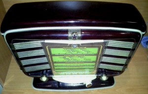 Радиоприёмник ламповый "Звезда 54" с паспортом.