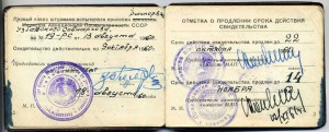 Комплект летных знаков Штурмана-Испытателя