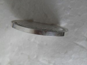 Школьная Серебрянная медаль АРМССР 40мм.1985г.