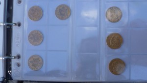 120 золотых монет европы.