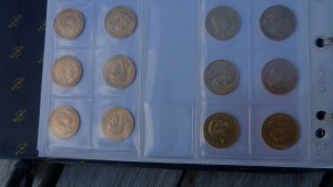 120 золотых монет европы.
