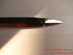 Общевойсковой анодированный кортик ЗИК 57 г., NO8982