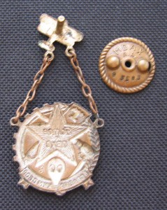 Готов к ПВХО ОСОАВИАХИМ, 32 мм, МОАХ, №93583 (на гайке).