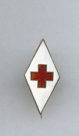 Знак Красного Креста серебро