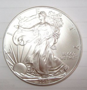 Liberty Silver Dollar 2012г. 1 унция США