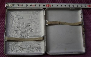 Портсигар Утро в лесу