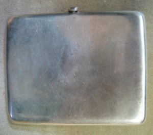 Портсигар - серебро - 84 проба