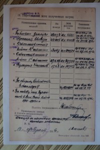 КЗ № 44 205. ЗА АТАКУ "ТИРПИЦА".