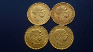 120 золотых монет европы.