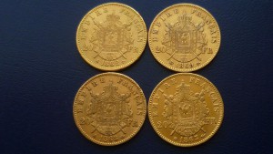 120 золотых монет европы.