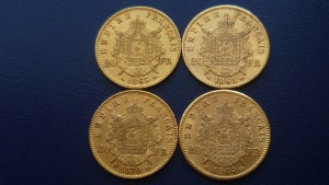 120 золотых монет европы.