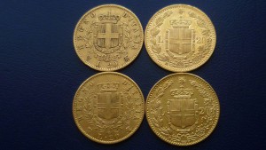 120 золотых монет европы.