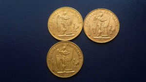 120 золотых монет европы.