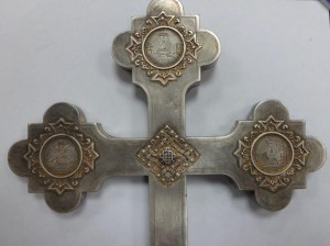 Крест Серебро 84 пр.